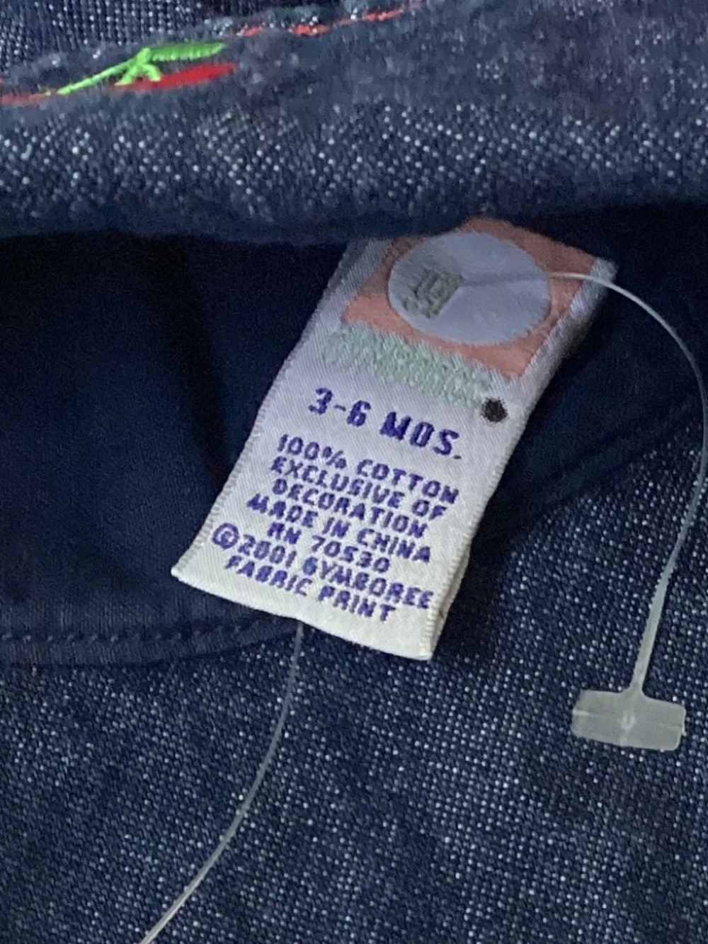 Gymboree cherries denim